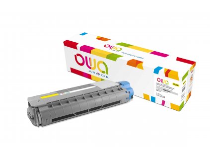 OWA Armor toner kompatibilní s OKI 44315305, 6000st, žlutá/yellow