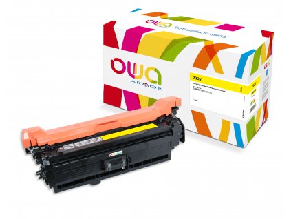 OWA Armor toner kompatibilní s CANON CRG-732 Y, 6400st, žlutá/yellow