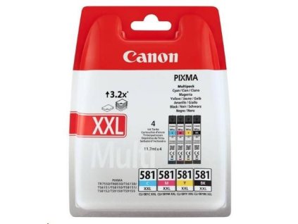 Canon CLI-581XXL BK/C/M/Y MULTI SEC
