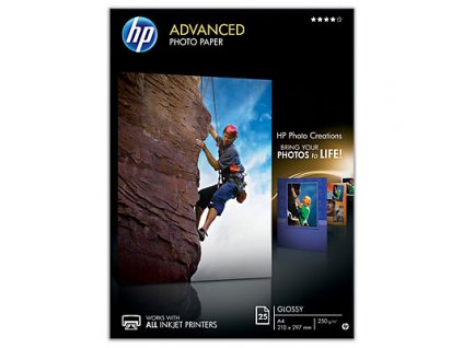 HP Advanced Photo Paper, lesk, 25 listů A4