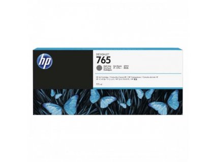 HP 765 tmavě šedá inkoustová kazeta, F9J54A