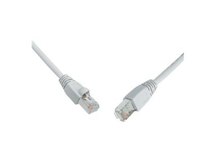 SOLARIX patch kabel CAT6 UTP PVC 0,5m šedý
