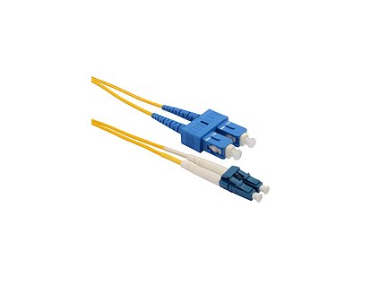Patch kabel 9/125 LCupc/SCupc SM OS 1m duplex