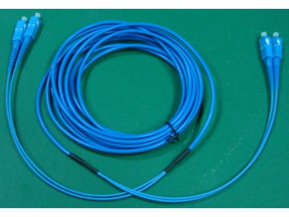 FO patch cord duplex armovaný 50/125 SC-SC 110m, OS2