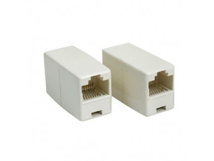 W-Star Spojka RJ45 (UTP), cat5, bílá