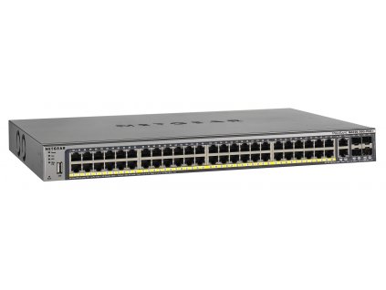 NETGEAR M4100 48xGb PoE+, 4x SFP switch,GSM7248P