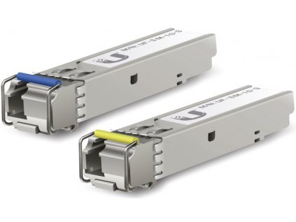 Ubiquiti UACC-OM-SM-1G-S-2 (UF-SM-1G-S) - 1G SFP, SM Module, BiDi, Simplex LC UPC, 2-Pack