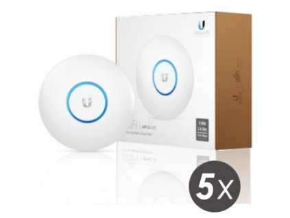 Ubiquiti UniFi AP AC LITE 2,4GHz/5GHz 5pck, PoE není součástí balení