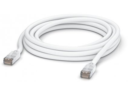 Ubiquiti UACC-Cable-Patch-Outdoor-5M-W, Venkovní UniFi patch kabel, 5m, Cat5e, bílý