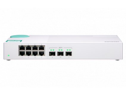 QNAP switch QSW-308S (8x Gigabit port + 3x 10G SFP+ port)