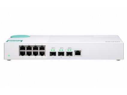 QNAP switch QSW-308-1C (8x Gigabit port + 3x 10G SFP+ port + 1x 10G RJ-45 kombo port)