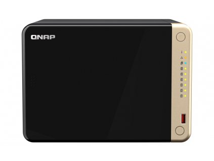 QNAP TS-664-8G (4core 2,9GHz, 8GB RAM, 6xSATA, 2x M.2 NVMe slot, 1xPCIe, 1xHDMI 4K, 2x2,5GbE, 4xUSB)