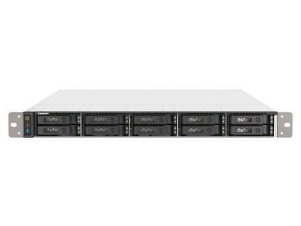 QNAP TS-h1090FU-7302P-256G (AMD EPYC, 256GB ECC RAM, 10x 2,5'' U.2/SATA, 2x PCIe, 2x 2,5GbE, 2x25GbE)