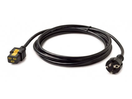 APC Power Cord, Locking C19 to CEE/7 Schuko, 3m