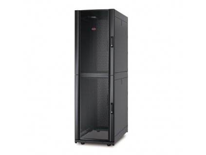 NetShelter SX Colocation 2 x 20U 600mm Widex1070mm Deep Encl w.Sides Black