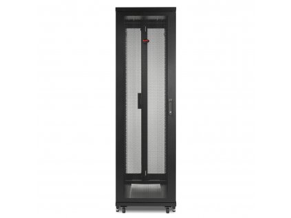 NetShelter SV 42U 600mm Wide x 1060mm Deep Enclosure with Sides, Black, Single Rack Unassembled