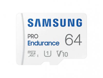 Samsung PRO Endurance/micro SDXC/64GB/100MBps/UHS-I U1 / Class 10/+ Adaptér