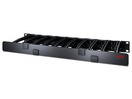 1U Horizontal Cable Manager, 6'' deep, Single-Sided