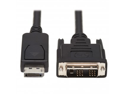 Tripplite Video kabel DisplayPort s aretací / DVI Single Link (Samec/Samec), 1.8m