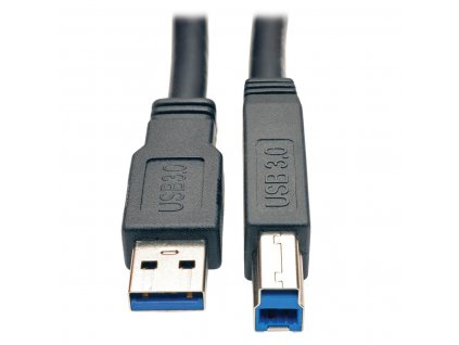 Kabel USB-A / USB-B, USB 3.0, aktivní SuperSpeed Repeater (Samec/Samec), 7.62m