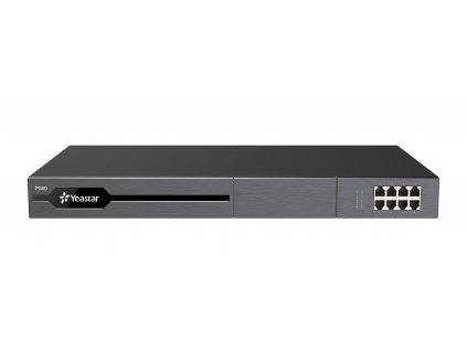 Yeastar P560 IP PBX, až 8 portů, 100/200 uživatelů, 30/60 souběžných hovorů, rack