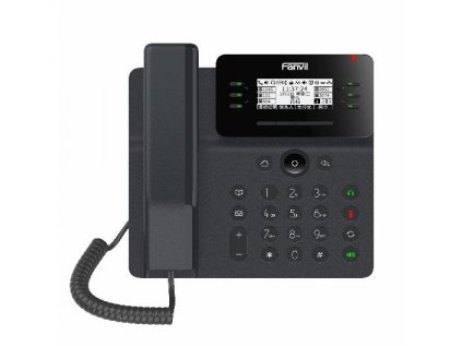 Fanvil V62 SIP telefon, 2,7''podsv.disp., 6SIP, 15DSS tl., USB, dual Gbit, PoE