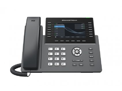 Grandstream GRP2650 SIP telefon, 5'' bar.displej, 6 SIP účty, 14 pr. tl., 2x1Gb, WiFi, BT, USB