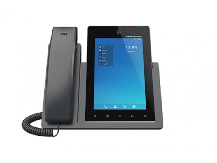 Grandstream GXV3470 SIP video telefon 7'' IPS bar.dotyk.displ., Android11, 16 SIP úč. BT, WiFi