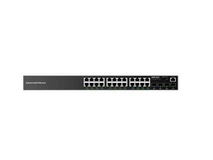 Grandstream GWN7803P L2+ Managed Network PoE Switch 24x 1Gb RJ45, 4x SFP, DHCP, QoS, VLAN