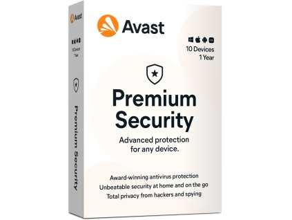 Renew AVAST Premium Security MultiDevice, up to 10 connections 1 Year