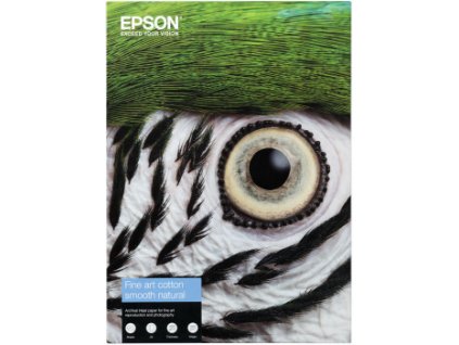 EPSON Fine Art Cotton Smooth Natural A4 25 Sheets