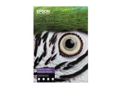 Epson Fine Art Cotton Textured Natural A4, 25 s.