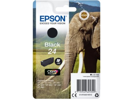 Epson Singlepack Black 24 Claria Photo HD Ink