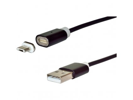 Datový kabel micro USB, magnetický, nabíjecí, 1.8 m