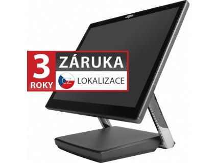 XPOS XP-3685W, 15,6'' 16:9 LCD LED, 400 cd/m2, i3-7100U, 4GB RAM, 120GB M.2 SSD, kapacitní, šedá