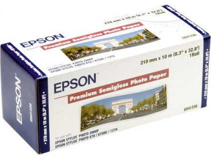 EPSON Premium Semigl. Photo Paper role 210mmx10m