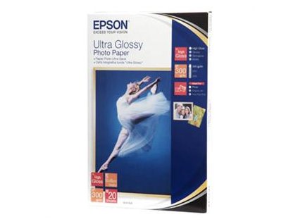 EPSON Ultra Glossy Photo Paper 10x15,300g(20listů)