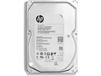 HP/2TB/HDD/3.5''/SATA/7200 RPM/1R