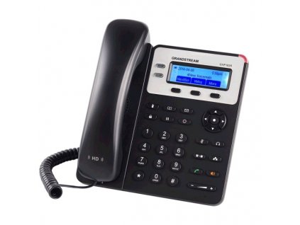 Telefon Grandstream GXP1625 VoIP telefon - 2x SIP účet, HD audio, 3 program.tlačítka, switch 2xLAN 10/100Mbps, PoE