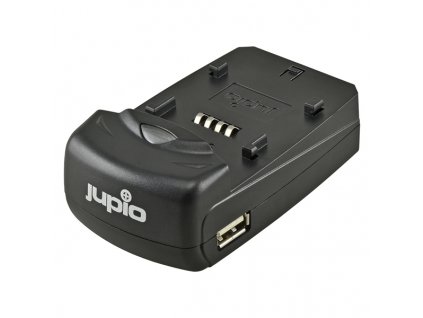 Nabíječka Jupio Single Charger pro Li-Ion baterie - univerzální (při použití redukcí)