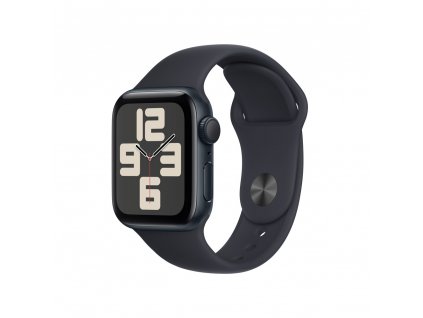 Apple Watch SE GPS 40mm Midnight Aluminium Case with Midnight Sport Band-M/L