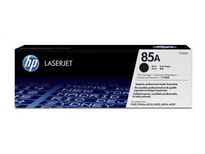 HP 85A Black LJ Toner Cart, CE285A (1,600 pages)