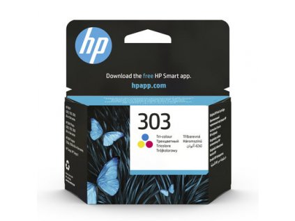 HP 303 tříbarevná inkoustová náplň,T6N01AE