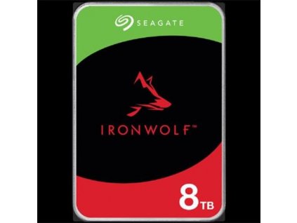 Seagate IronWolf, NAS HDD, 8TB, 3.5", SATAIII, 256MB cache, 5.400RPM