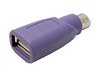 Redukce PS/2 -> USB (pro USB klávesnici)