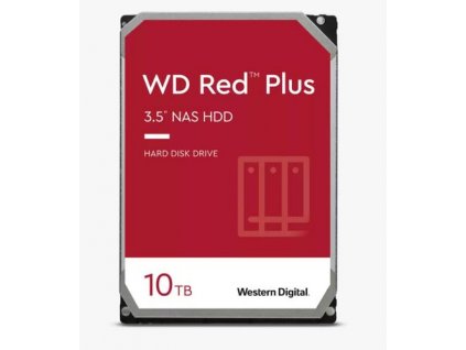 WDC WD101EFBX hdd RED PLUS 10TB SATA3-6Gbps 7200rpm 256MB RAID (24x7 pro NAS) 215MB/s CMR