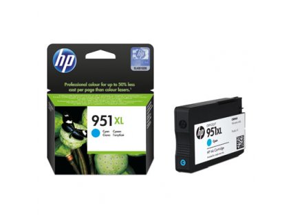 HP 951XL Cyan Ink Cartridge (1500 stran)