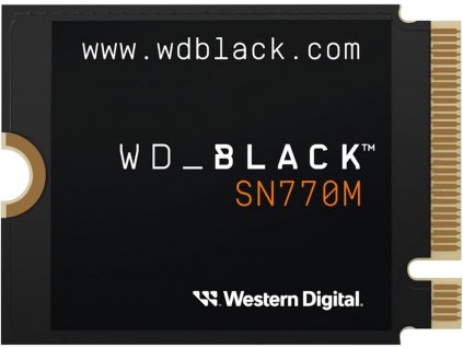 WD Black SN770M/500GB/SSD/M.2 NVMe/Černá/5R