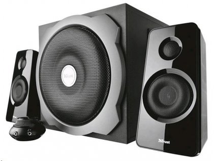 TRUST Reproduktory 2.1 Tytan Subwoofer Speaker Set - black, černá