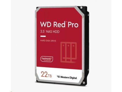 WD Red Pro/22TB/HDD/3.5''/SATA/7200 RPM/5R